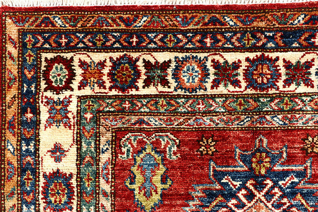 Firebrick Kazak 3' 5 x 5' 1 - No. 58239 - ALRUG Rug Store