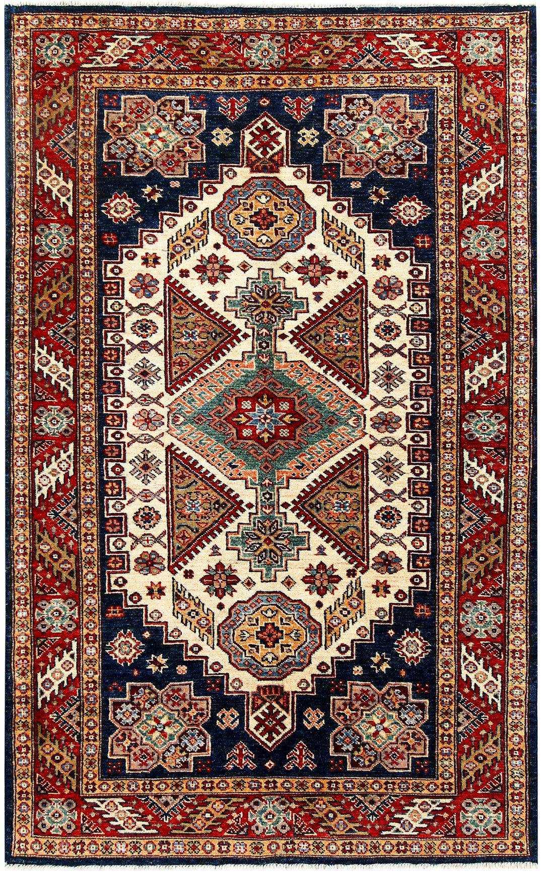 Kazak 4' x 6' 5 - No. 58265 - ALRUG Rug Store