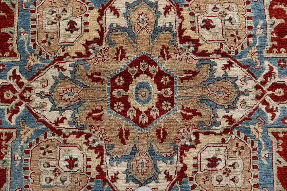 Firebrick Ziegler 9' 9 x 13' - No. 58268 - ALRUG Rug Store