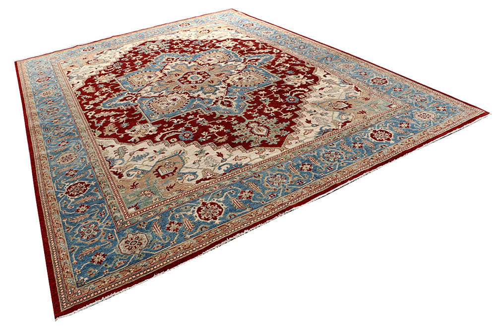 Firebrick Ziegler 9' 9 x 13' - No. 58268 - ALRUG Rug Store