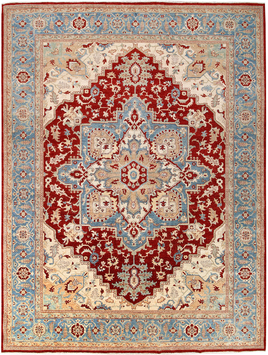 Firebrick Ziegler 9' 9 x 13' - No. 58268 - ALRUG Rug Store