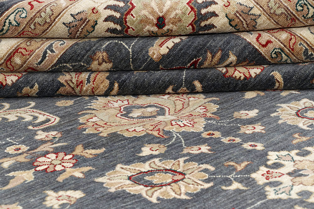 Grey Ziegler 10' x 12' 6 - No. 58272 - ALRUG Rug Store