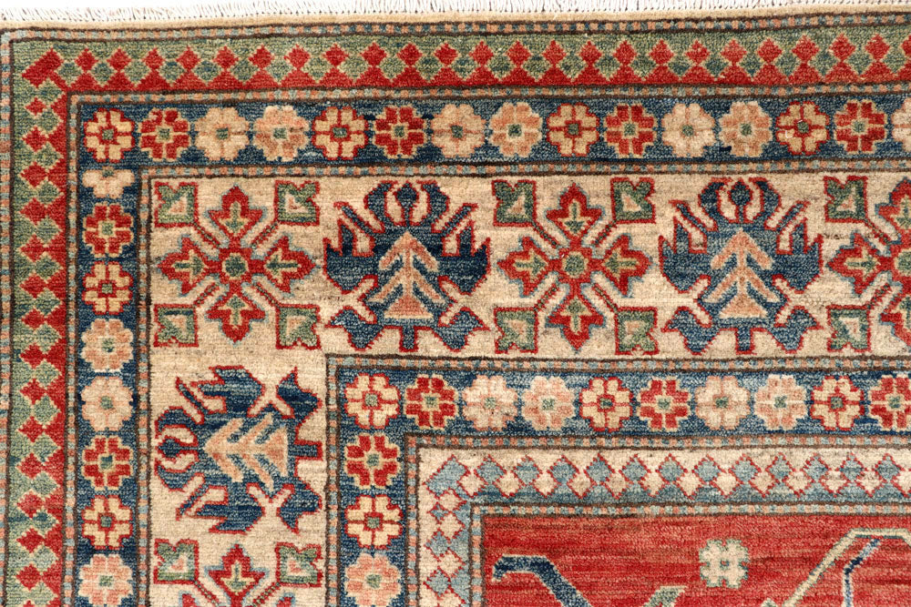 Firebrick Kazak 8' 4 x 10' 11 - No. 58294 - ALRUG Rug Store