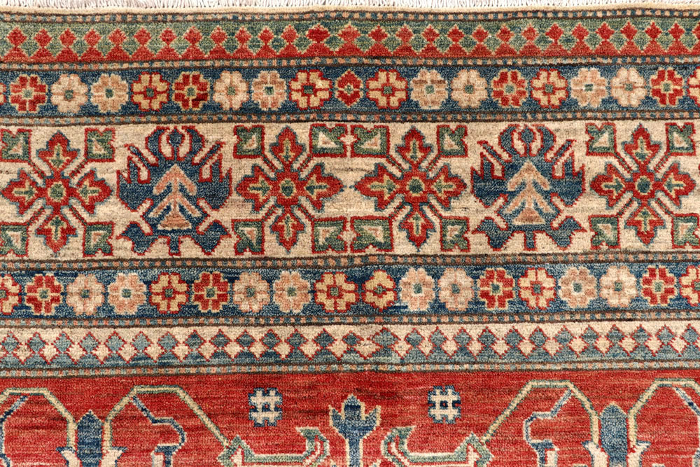 Firebrick Kazak 8' 4 x 10' 11 - No. 58294 - ALRUG Rug Store