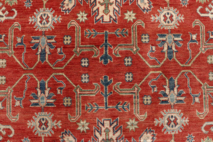 Firebrick Kazak 8' 4 x 10' 11 - No. 58294 - ALRUG Rug Store