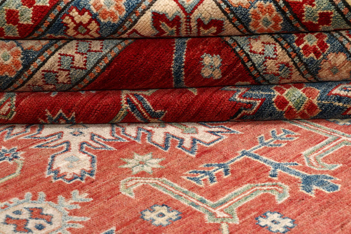Firebrick Kazak 8' 4 x 10' 11 - No. 58294 - ALRUG Rug Store