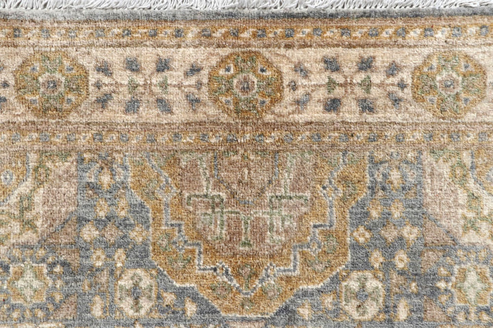 Dark Grey Mamluk 3' 3 x 4' 11 - No. 58306 - ALRUG Rug Store