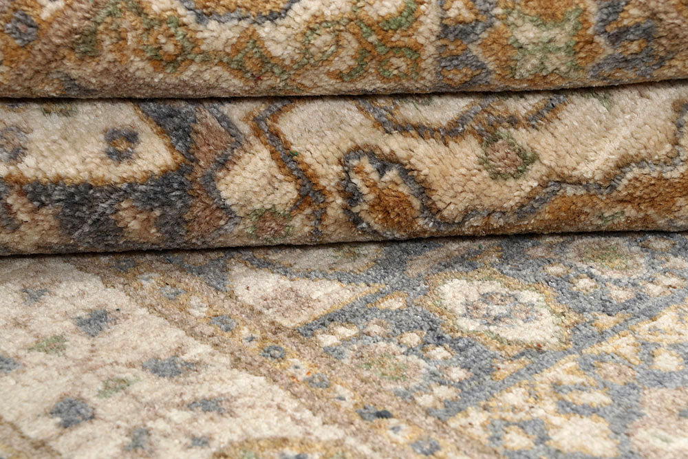 Dark Grey Mamluk 3' 3 x 4' 11 - No. 58306 - ALRUG Rug Store