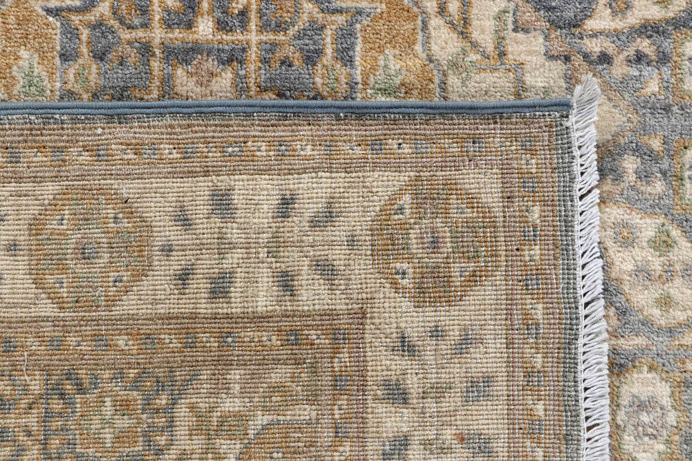 Dark Grey Mamluk 3' 3 x 4' 11 - No. 58306 - ALRUG Rug Store