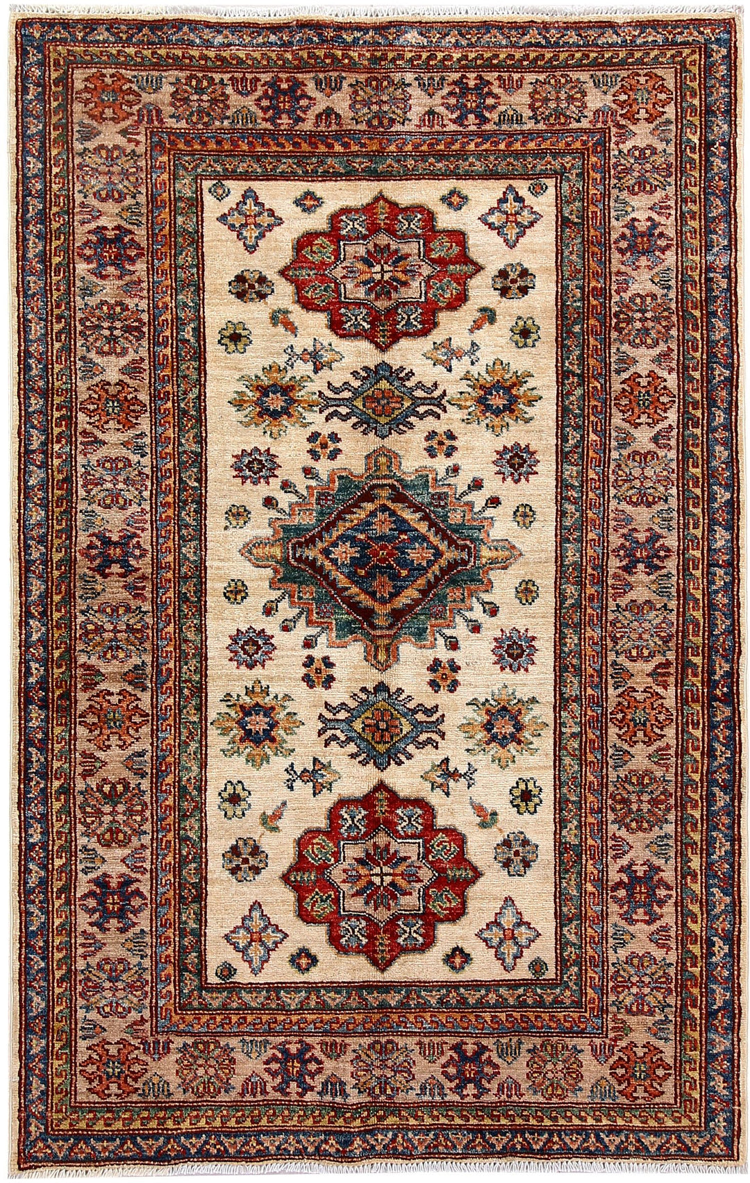 Kazak 3' 5 x 5' 3 - No. 58312 - ALRUG Rug Store