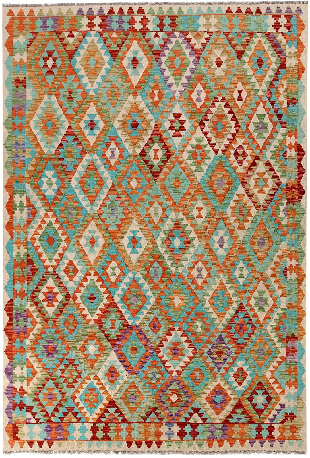 Kilim 6' 9 x 9' 10 - No. 58339 - ALRUG Rug Store