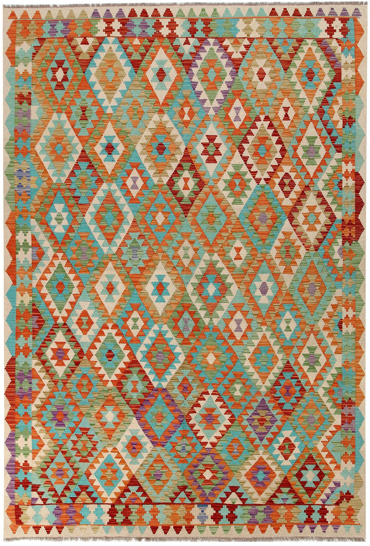Kilim 6' 9 x 9' 10 - No. 58339 - ALRUG Rug Store