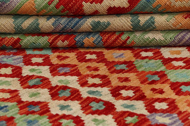 Kilim 6' 8 x 9' 9 - No. 58341 - ALRUG Rug Store