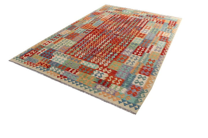 Kilim 6' 8 x 9' 9 - No. 58341 - ALRUG Rug Store