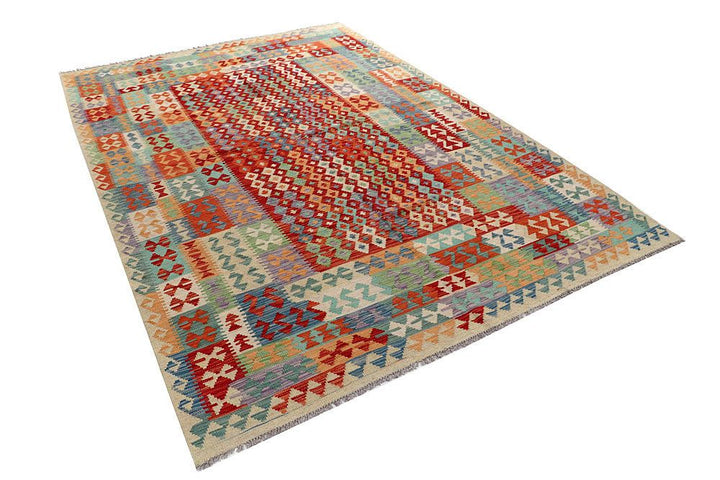 Kilim 6' 8 x 9' 9 - No. 58341 - ALRUG Rug Store