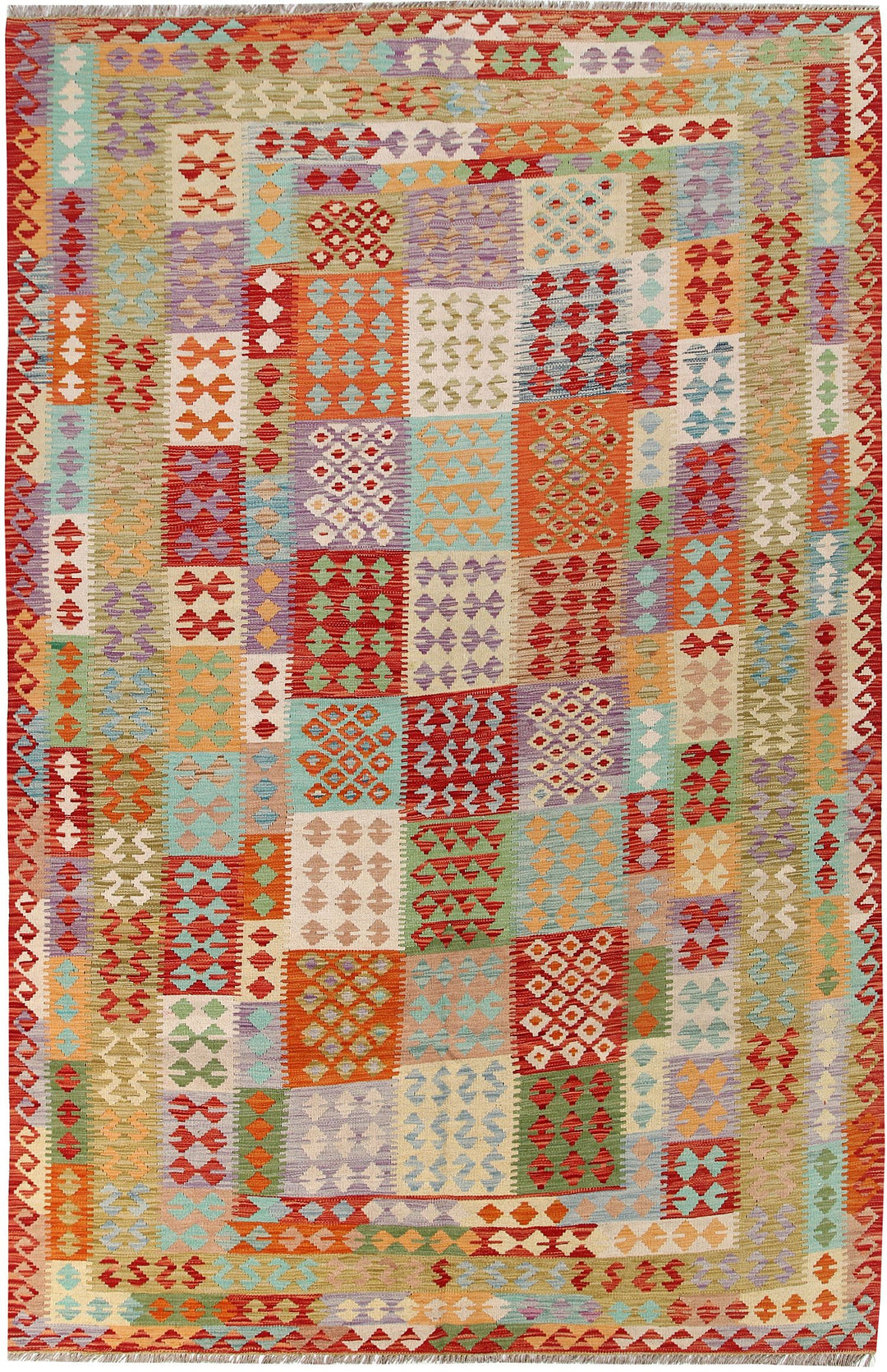 Kilim 6' 1 x 10' - No. 58342 - ALRUG Rug Store
