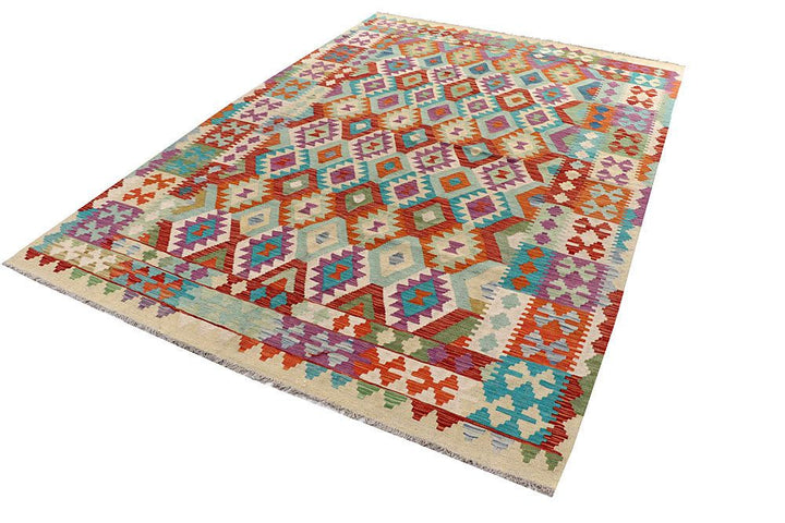 Kilim 6' 8 x 9' 8 - No. 58343 - ALRUG Rug Store