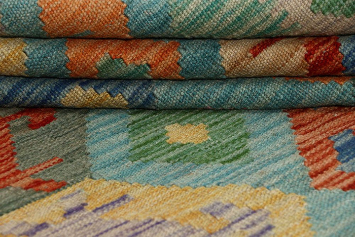 Kilim 6' 8 x 9' 10 - No. 58345 - ALRUG Rug Store