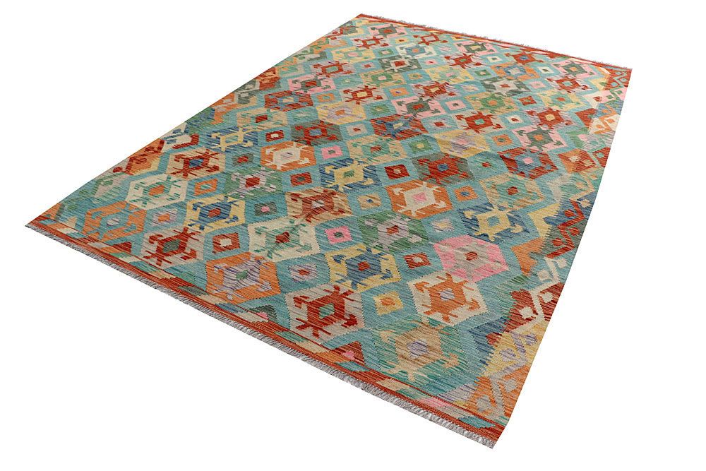Kilim 6' 8 x 9' 10 - No. 58345 - ALRUG Rug Store