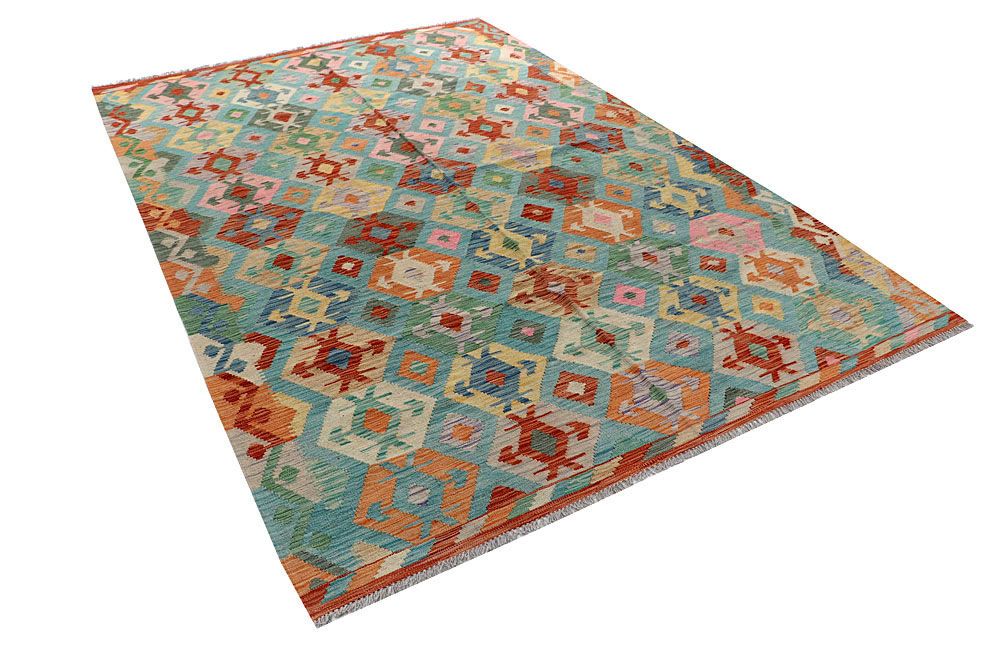 Kilim 6' 8 x 9' 10 - No. 58345 - ALRUG Rug Store