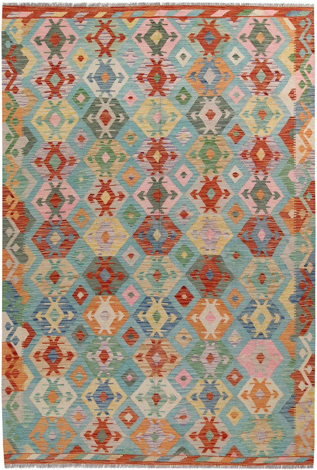 Kilim 6' 8 x 9' 10 - No. 58345 - ALRUG Rug Store