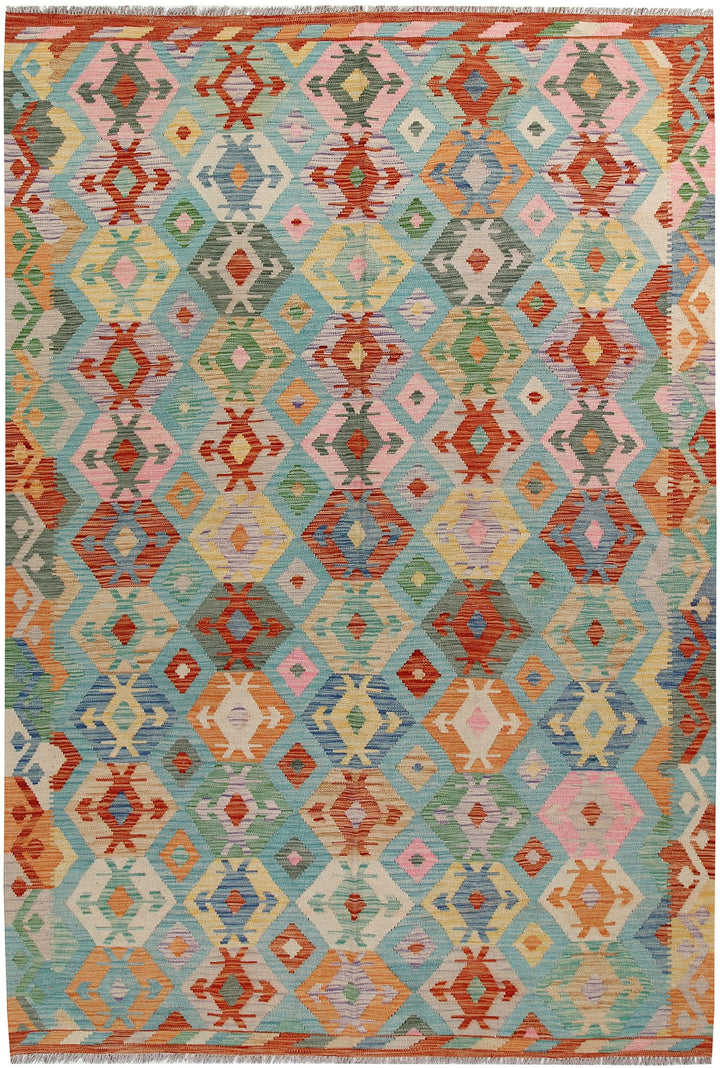 Kilim 6' 8 x 9' 10 - No. 58345 - ALRUG Rug Store