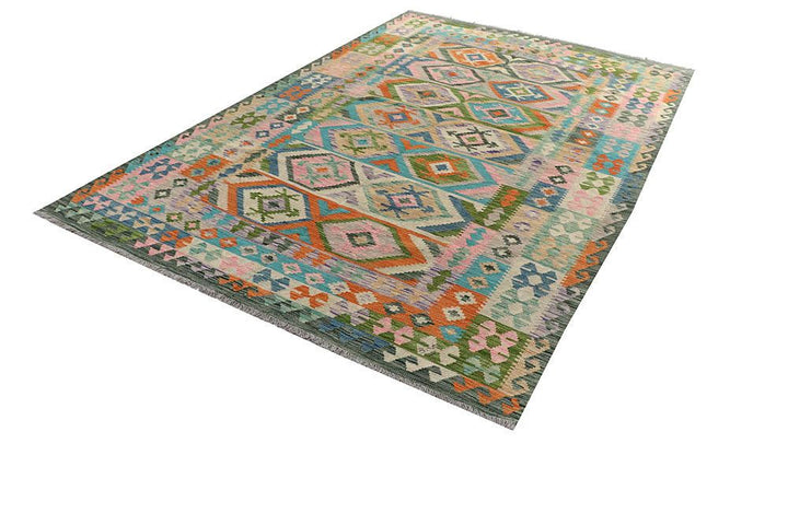 Kilim 6' 7 x 9' 10 - No. 58346 - ALRUG Rug Store