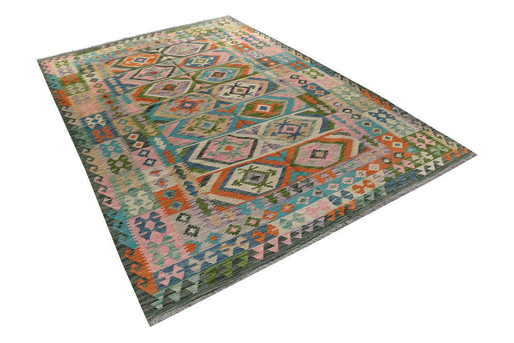 Kilim 6' 7 x 9' 10 - No. 58346 - ALRUG Rug Store