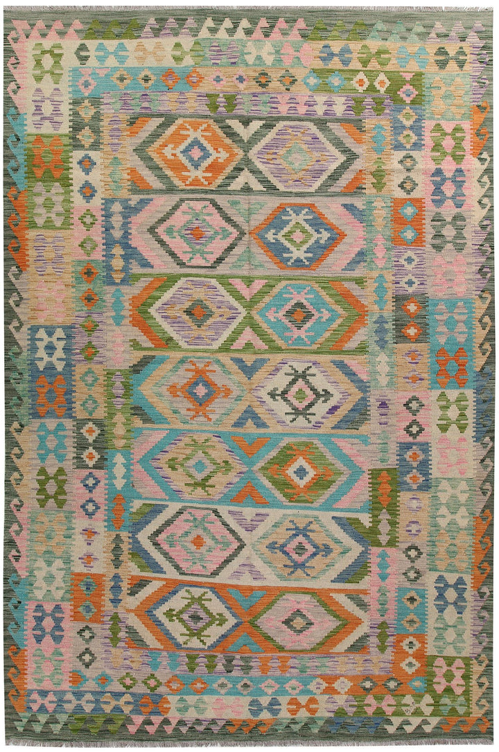 Kilim 6' 7 x 9' 10 - No. 58346 - ALRUG Rug Store