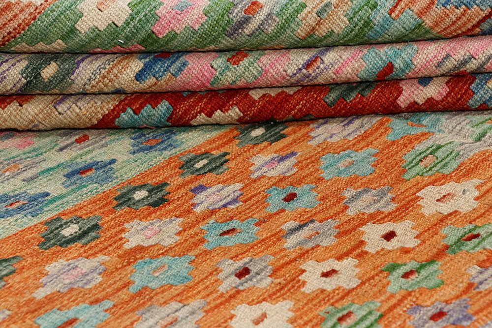 Kilim 6' 6 x 9' 10 - No. 58348 - ALRUG Rug Store