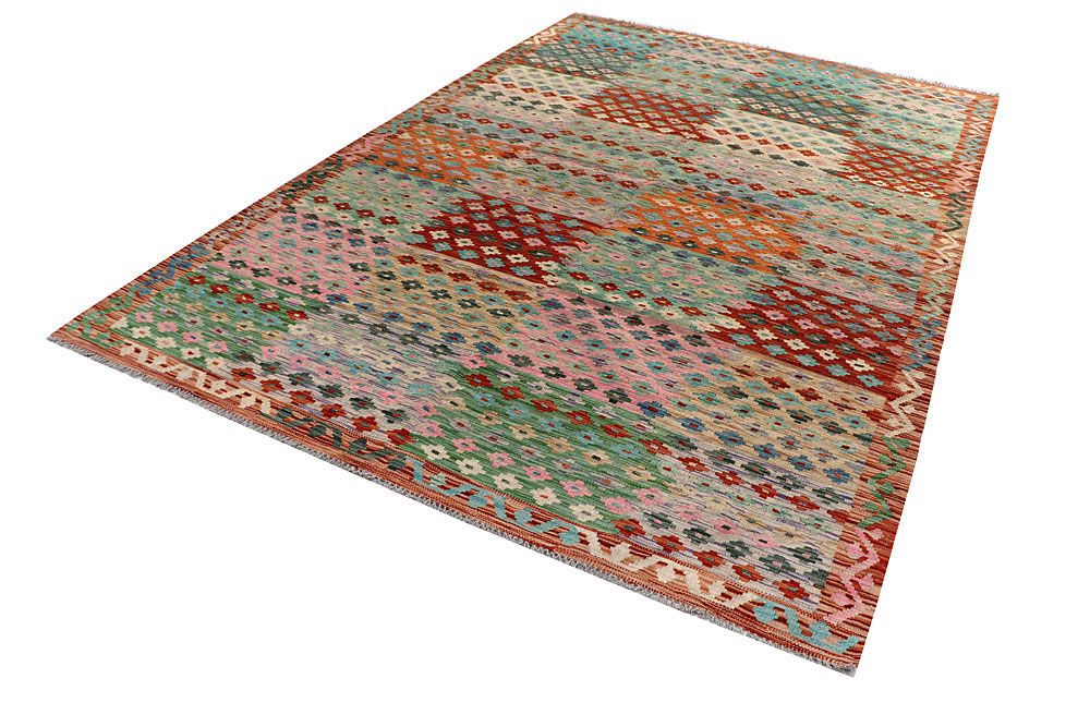 Kilim 6' 6 x 9' 10 - No. 58348 - ALRUG Rug Store
