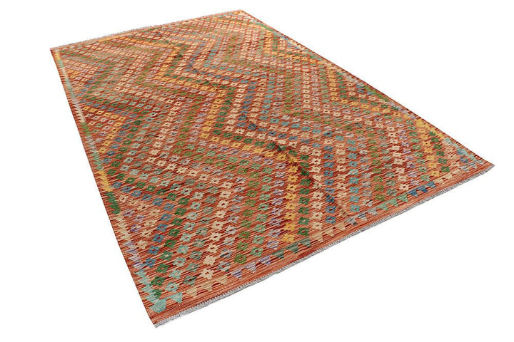 Kilim 6' 5 x 9' 10 - No. 58349 - ALRUG Rug Store