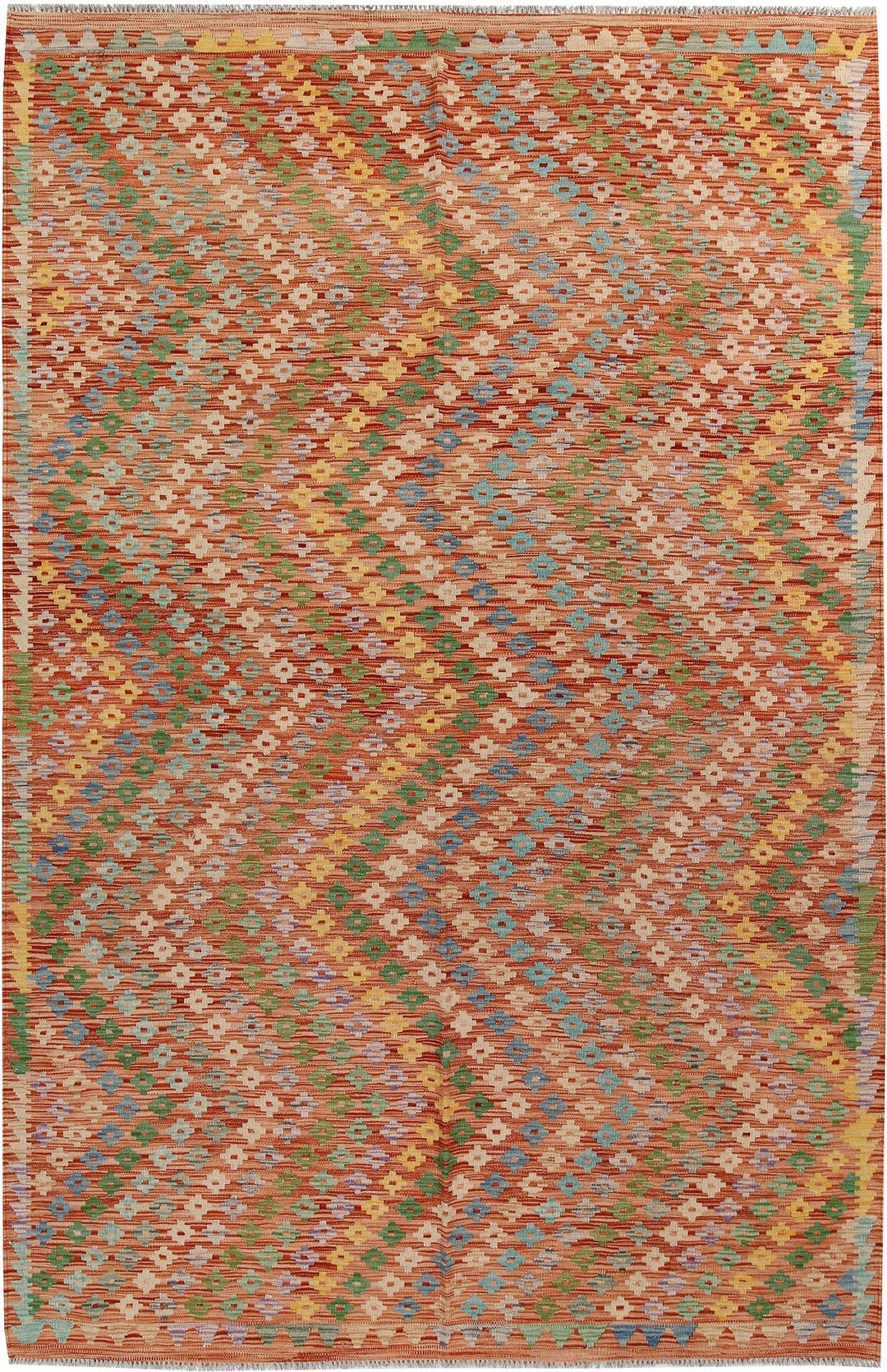 Kilim 6' 5 x 9' 10 - No. 58349 - ALRUG Rug Store