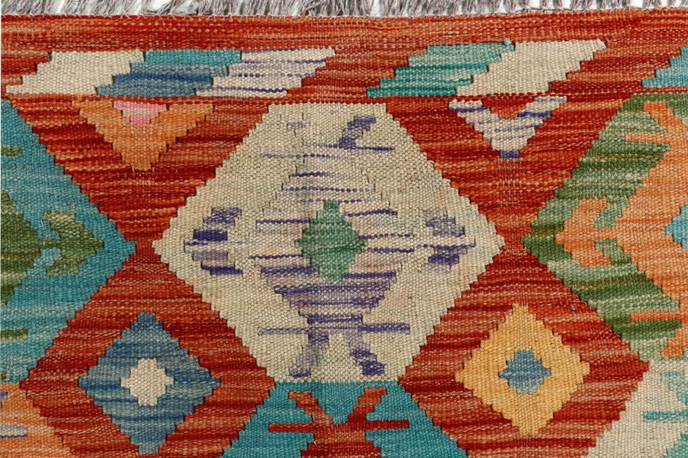 Kilim 6' 5 x 9' 9 - No. 58352 - ALRUG Rug Store