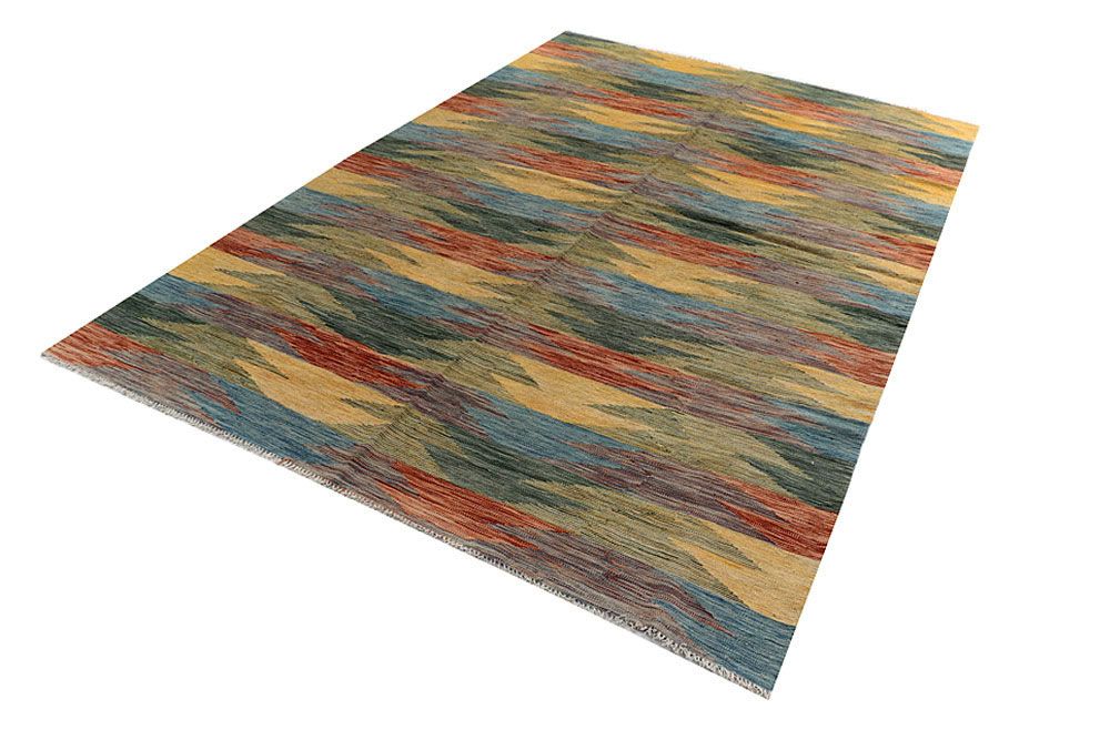 Kilim 6' 7 x 9' 6 - No. 58353 - ALRUG Rug Store