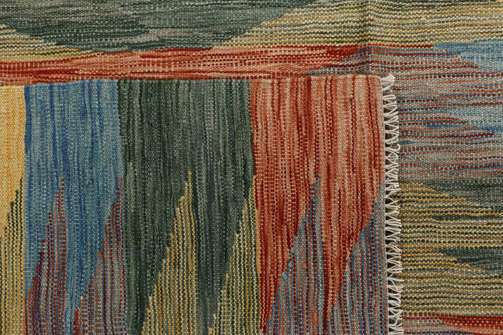 Kilim 6' 7 x 9' 6 - No. 58353 - ALRUG Rug Store