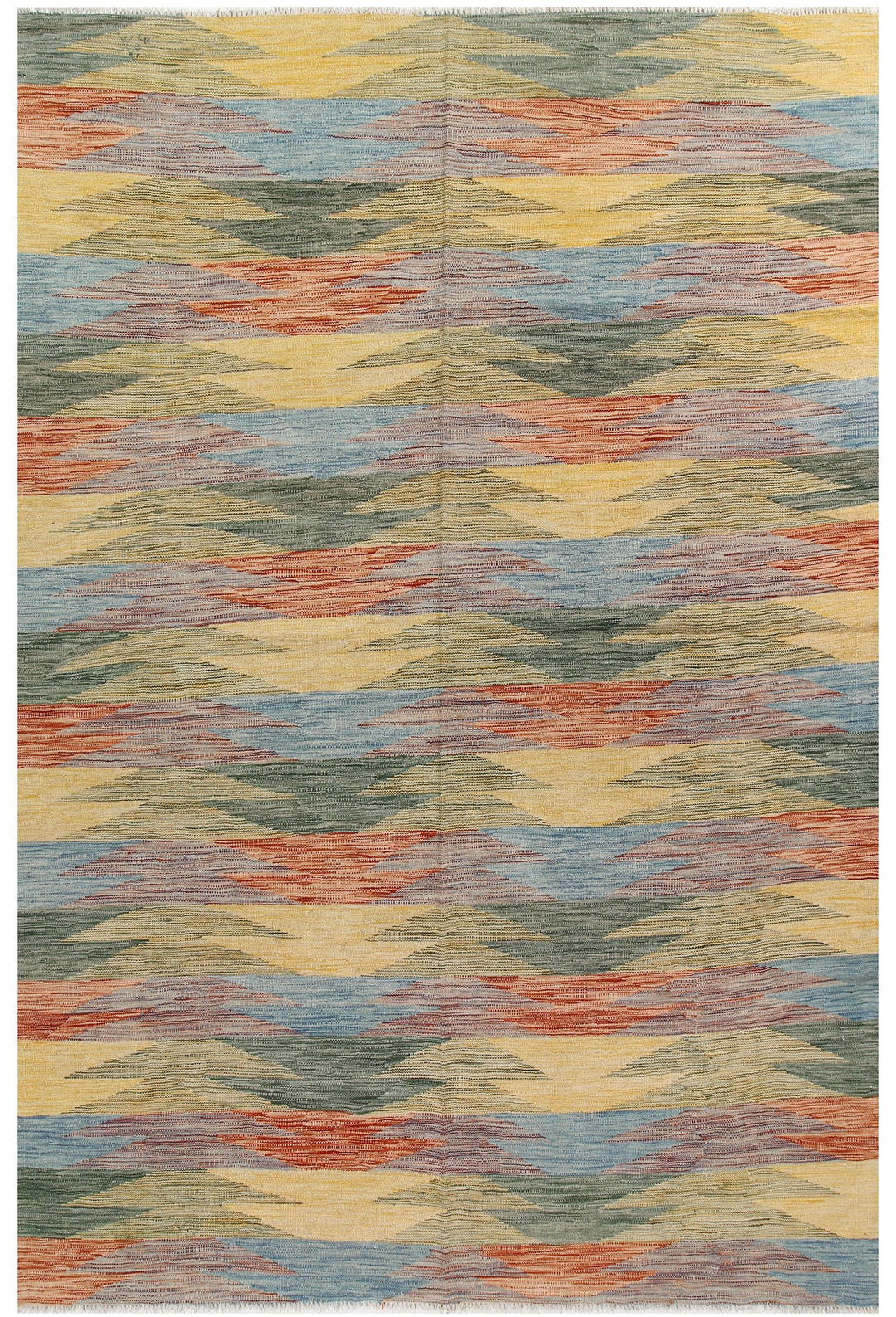 Kilim 6' 7 x 9' 6 - No. 58353 - ALRUG Rug Store
