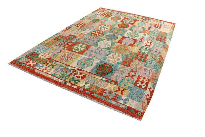 Kilim 6' 6 x 9' 7 - No. 58354 - ALRUG Rug Store