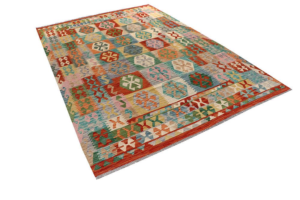Kilim 6' 6 x 9' 7 - No. 58354 - ALRUG Rug Store