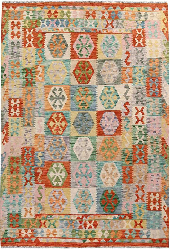 Kilim 6' 6 x 9' 7 - No. 58354 - ALRUG Rug Store