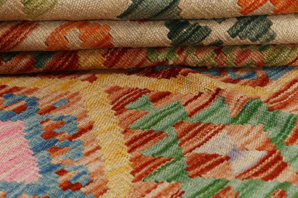 Kilim 6' 8 x 9' 11 - No. 58355 - ALRUG Rug Store