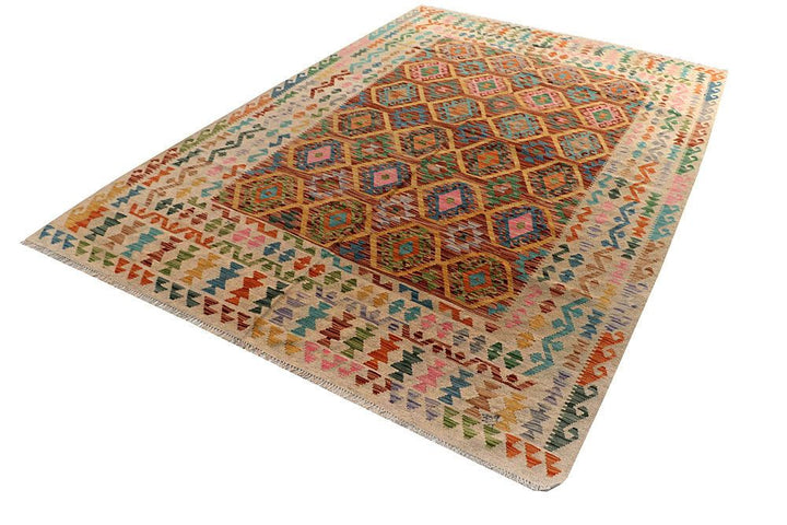 Kilim 6' 8 x 9' 11 - No. 58355 - ALRUG Rug Store