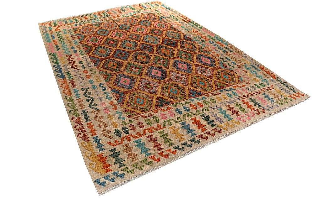 Kilim 6' 8 x 9' 11 - No. 58355 - ALRUG Rug Store