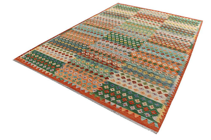Kilim 6' 8 x 9' 11 - No. 58356 - ALRUG Rug Store