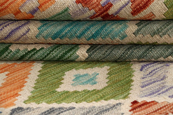 Kilim 6' 5 x 9' 8 - No. 58357 - ALRUG Rug Store