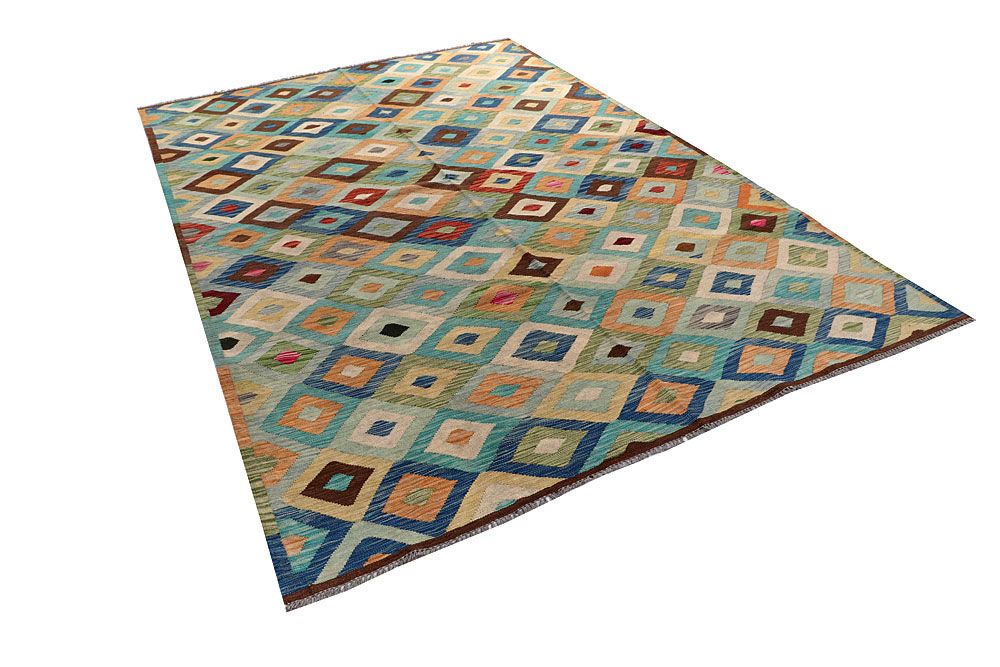 Kilim 6' 9 x 9' 9 - No. 58358 - ALRUG Rug Store