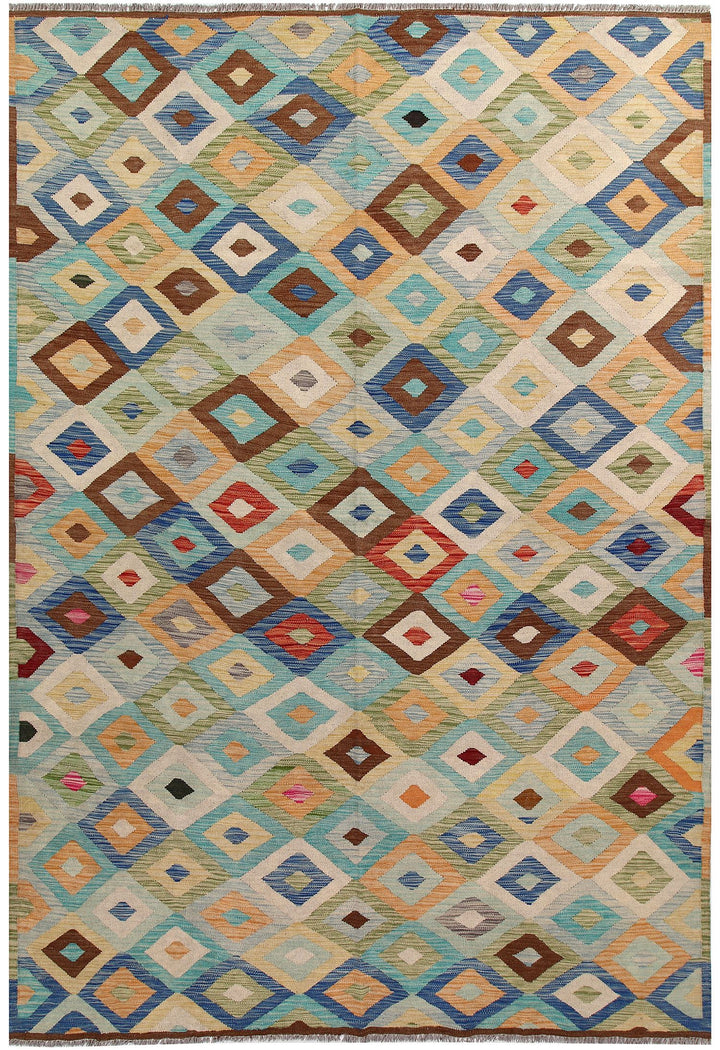 Kilim 6' 9 x 9' 9 - No. 58358 - ALRUG Rug Store