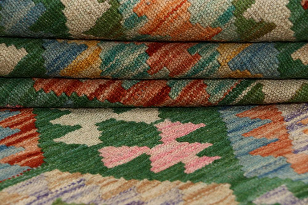 Kilim 6' 8 x 9' 9 - No. 58360 - ALRUG Rug Store