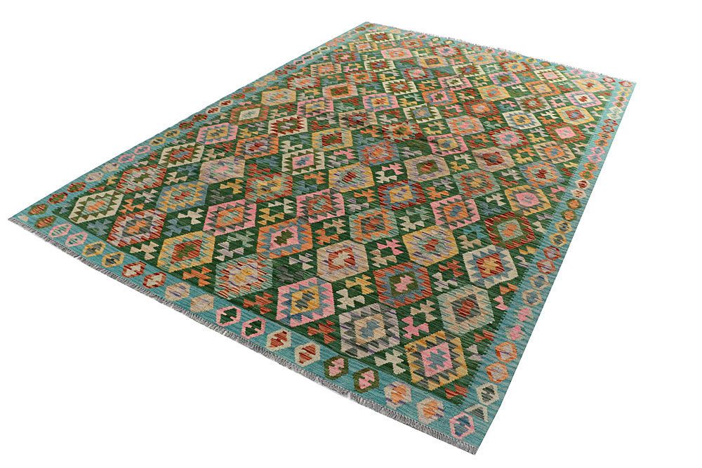 Kilim 6' 8 x 9' 9 - No. 58360 - ALRUG Rug Store