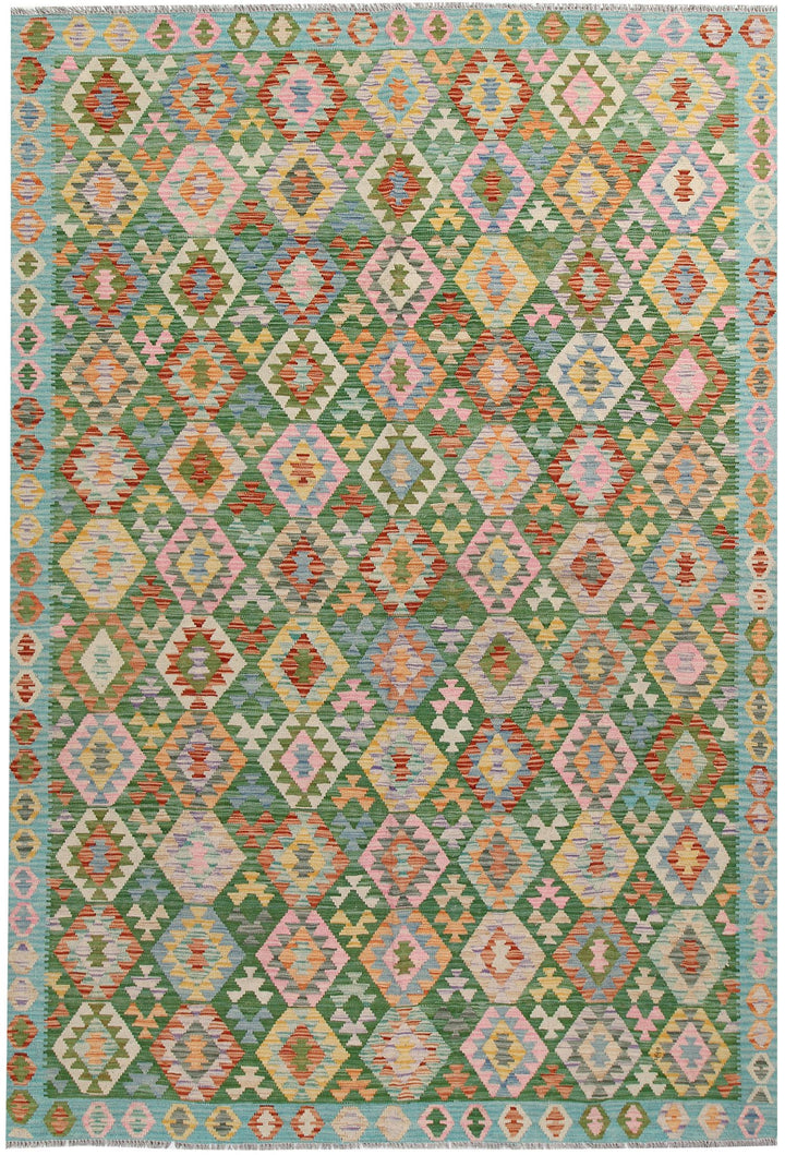 Kilim 6' 8 x 9' 9 - No. 58360 - ALRUG Rug Store